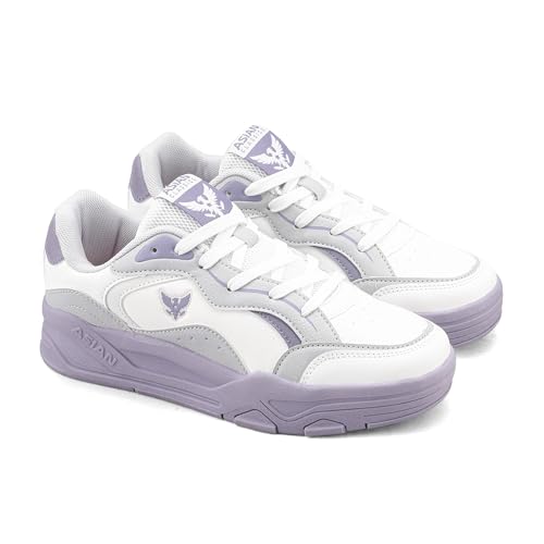 Image of ASIAN Mojo W-03 Women's Stylish Lightweight Sneakers with Memory Foam Cushion | Low-Top Design and All-Day Support for Casual & Active Wear