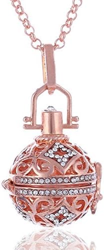 Lefan Harmony Cage Fit Balls Angel Caller Pendants Necklace