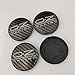 4 pièces 62mm moyeux de capuchon central de roue jantes couverture emblème moyeu Badge anti-poussière pour OZ Racing M595