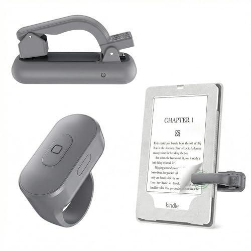 Image of Locthal Page Turner Remote Control for Kindle, Clicker Page Turner for Paperwhite Kobo eReaders Reading Accessories in Bed, Gifts for Readers