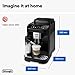 De'Longhi Magnifica Evo, Bean to Cup Coffee and Cappuccino Maker, 1450 watts, 250g bean container, 1.8L water container, ECAM292.81.B, Plastic, Black