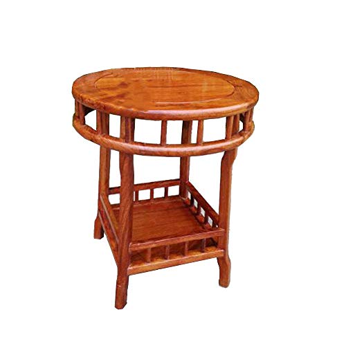 Solid Wood Small Round Table Corner Table Coffee Table Side Table Flow