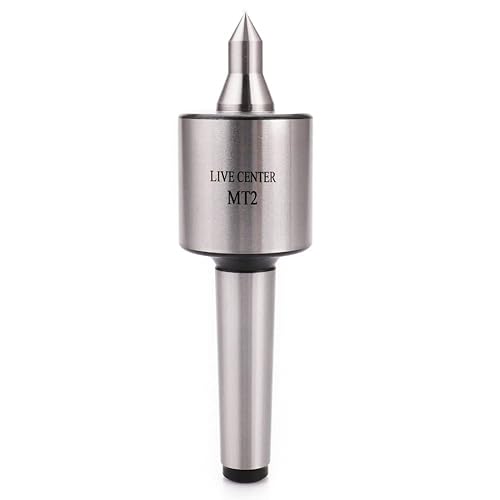 Miniatura 9 de Oudtinx Centro vivo de servicio medio - MT1 Morse Taper Fit para torneado de madera y metal