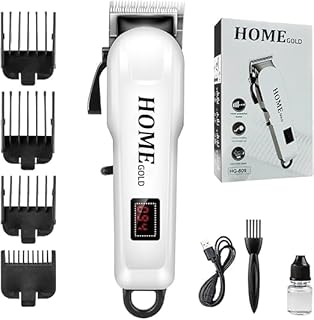 ماكينة حلاقة وقص شعر احترافية بقوة لا مثيل لها، استخدام ممتد، شفرة قابلة للتعديل، دقة من الستانلس ستيل، HG-809
