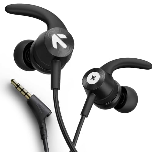 GOBOULT BassBuds X1 in-Ear Wired Earphones with 10mm Extra Bass D...