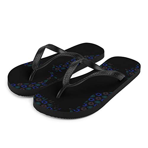 Rooster Bird Farm Animal (1344) Flip-Flops2