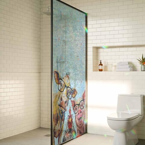 Película decorativa para ventana Jacciiper 17.7 x 39.3 in miniatura 6