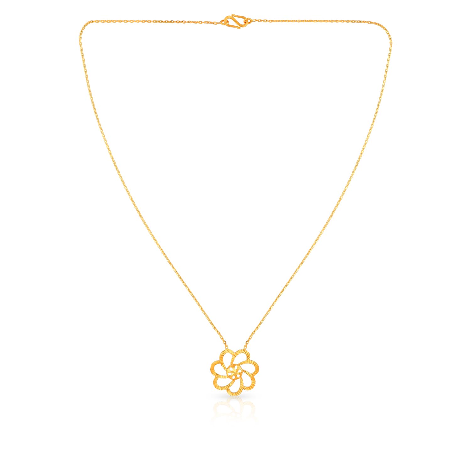 Malabar Gold & Diamonds Gold Necklace for Women 22k | 22kt (916) BIS Hallmark Yellow Gold Necklace for Birthday, Anniversary & Rakshabandhan Gift (B0CLYMKX8R) Amazon Price History, Amazon Price Tracker