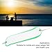 Fishing Flasher,Luminous Double Sided Trolling Flasher Fishing Trolling Tackle for Trolling Salmon Sea Trolling Accessories (Transparent Green)