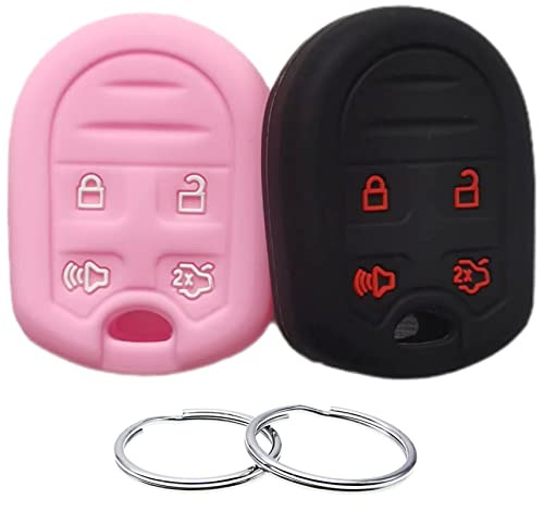 Coque de clé en silicone Ford Flex Lincoln évite usure boutons et casses