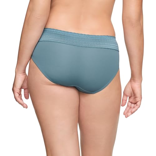 Image of Warner's Women's No Pinching No Problems Dig-free Comfort Waist With Lace Microfiber Hipster 5609j, Retired Colors