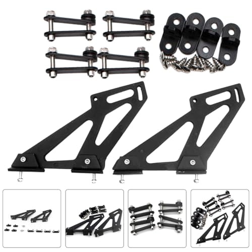 Support d'aileron arrière pour spoiler de course sur circuit automobile - 6