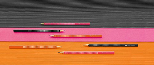 Lápiz Faber-Castell E-Motion Sparkle Naranja miniatura 2