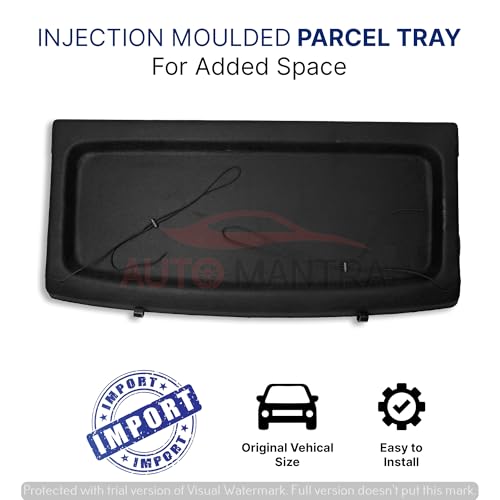 Image of Car Parcel Tray Diggi Luggage Tray in Perfect Fitting Compatible for Baleno 22