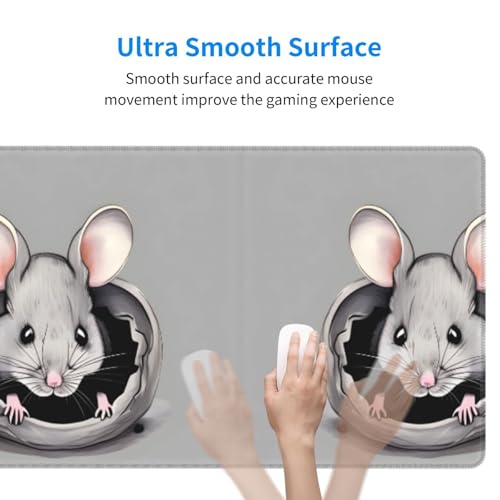 Alfombrilla de mouse extragrande para proteger el escritorio y evitar zonas estrechas 5