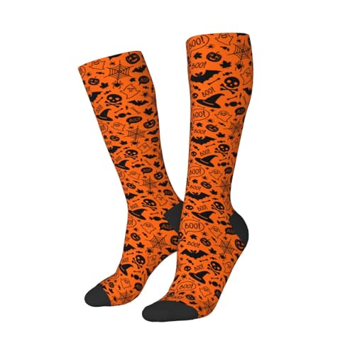 Image of Knee High Socks for Women Girls Fashion Women's Festival Stockings for Casual Running Work Travel