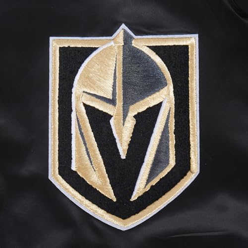 Image of Pro Standard Mens NHL Old English Satin Jacket