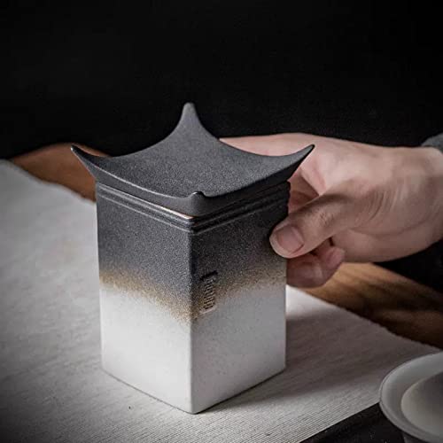 Boîte à thé rétro en céramique idée cadeau originale pour service