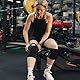 Jupiter kniebandagen gewichtheben,für Kraftsport kniebeuge,knieschoner krafttraining, Knee Sleeve aus 7 mm Neopren, Unisex