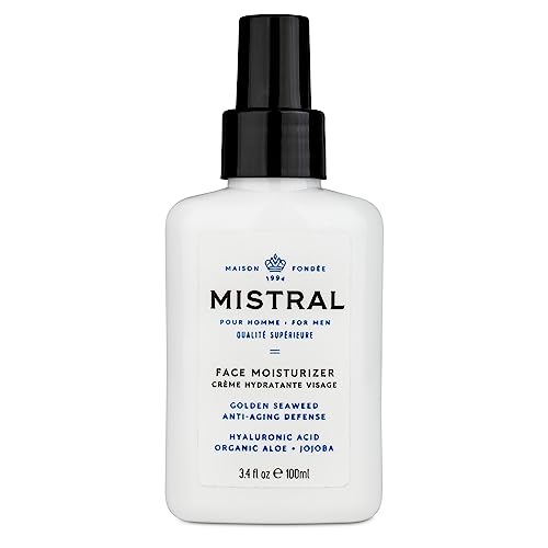 Mistral Men’s Face Moisturizer Cream, Cool Marine, 3.4 Fl Oz Mistral Men’s Face Moisturizer Cream, Cool Marine, 3.4 Fl Oz