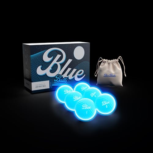 Blue Balls Premium LED Golf Balls