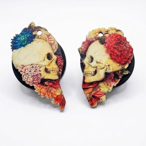 Image of Car Air Vent Clips,Car Air Fresheners Vent Clips Car Diffuser Vent Clip,Car Decoration Cute Car Interior Decor,Car Accessories for Women (2 Pcs Love Skull)