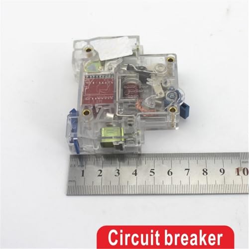 Disyuntor 1P 16A con caja transparente que permite inspección visual interna 4