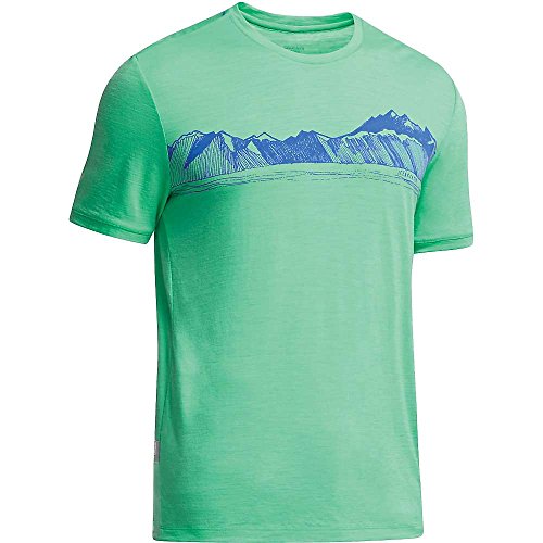 Icebreaker Merino Men's Tech Lite Short Sleeve Crewe With Graphic