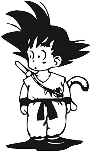 Kid Goku Dragon Ball Z (DBZ) - Anime Vinly Decal Sticker for Cars/Laptops/Window (2.3