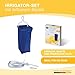 Sanity Irrigator Juego de 2L de viaje Irrigator Juego de bañera Juego de cisterna Colon Intestino Limpieza Íntima ducha