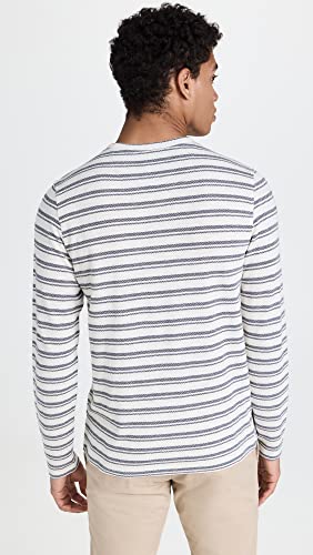 Vince Men's Chevron Stripe L/S Crew3