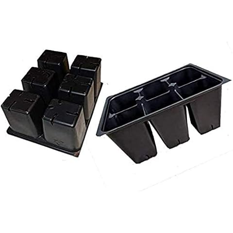 AAAmercantile Seed Starter Trays 600 DEEP Extra Large Cells (100 Trays of 6 Cells) Cover