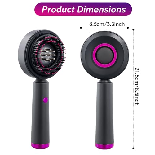 Kopfmassagegerät Elektrisch, 2 in 1 Kopfhaut Massagebürste Elektrisch mit 3 Massagemodi, Elektrische Haarbürste Wasserdicht Applikator Haare Scalp Massager zur Massage und Kopfhautpflege