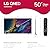 LG 50-Inch Class QNED80T Series LED Smart TV 4K Processor Flat Screen with Magic Remote AI-Powered with Alexa Built-in (50QNED80TUC, 2024)