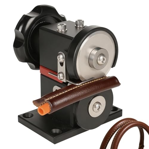 Cortador de tiras de cuero manual ajustable para trabajos artesanales 2