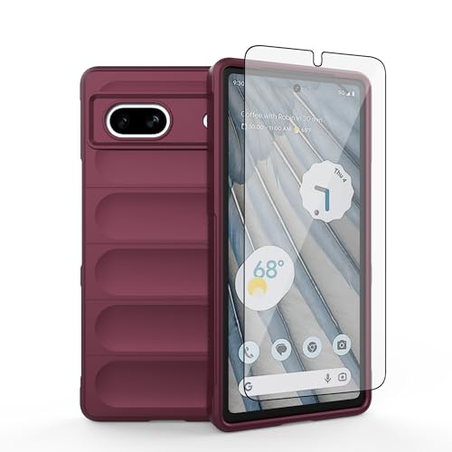 Coque Google Pixel 7A 5G antichoc en silicone souple pour éviter les bris d'écran
