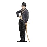 MY3DSELFIE Charlie Chaplin™ Official Licensed 3D Printed Collectible Figurine, 6 or 7 Inch, Premium Desk Decor Film Memorabilia Statue (3 Inches)