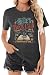 Magic Kingdom Shirt Women Belle Book Club Shirt: Beauty Princess Tshirt Reading Bookish Lover Gift Tee Vacation Tops Darkgrey