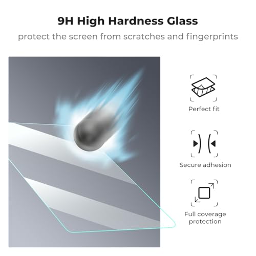 Image of K&F CONCEPT 3 Pack Camera Screen Protector Compatible with Fujifilm X-T5 Fuji XT5, 0.3mm 9H Hardness Tempered Glass Cover Anti-Scratch Bubble-Free & Hot Shoe Cover