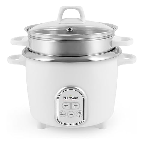 Aroma Housewares NutriWare 14-Cup (Cooked) Digital Rice Cooker and Food Steamer Cover