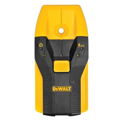 DEWALT Stud Finder, 3/4”, Locate Framing Studs Efficiently with LED Arrows, Ideal for Wood and Metal, AAA Batteries Included (DW0100)