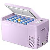 BougeRV Purple 23Quart Portable Refrigerator...