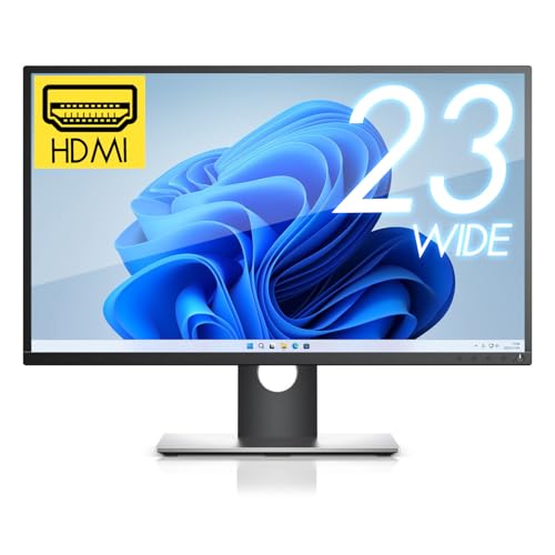 【整備済み品】 KBLKSGY 液晶 モニター ディスプレイ 23型 HDMI ブラック