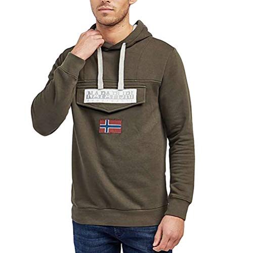 NAPAPIJRI Felpa con Cappuccio Uomo