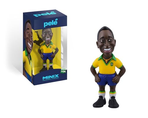 MINIX COLLECTIBLE FIGURINES - Sports Collectable 12 cm Figurine, Pele - Brasil 1ST KIT