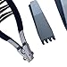 kowaku Tennis Equipment Starting Clamp for Badminton with 3 Spring Design, Black
