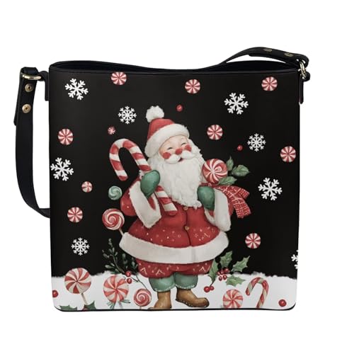 Image of HUGS IDEA Hoho Bag for Women Crossbody Purse Leather Handbags Laides Shoulder Bags