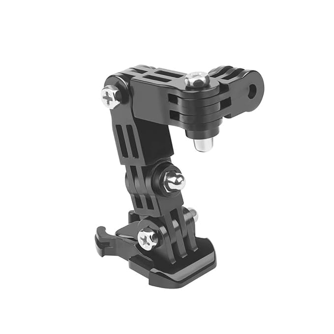 Fotokina 4-Way Adjustment Base Front Chin Mount Full Face Helmet Compatible with GoPro 13 12 11 12 10 9 8 7 6 5 4 3+ 3 SJCAM YI DJI Insta 360 Action Cameras-picture-27