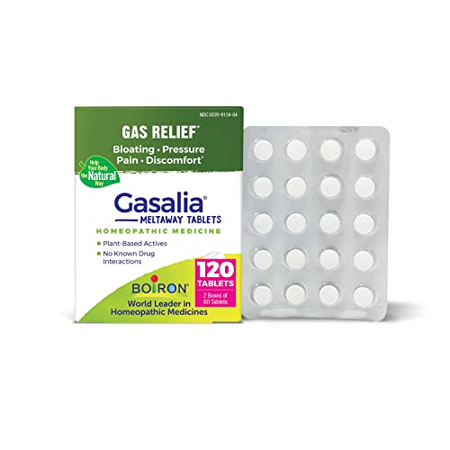 Boiron Gasalia Tablets For Relief From Gas Pressure cover