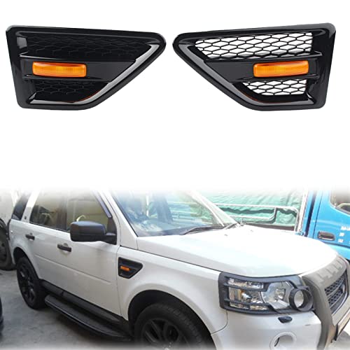 Grille de calandre avant ventilation latérale voiture Land Rover Freelander LR2 2006-2016 maille